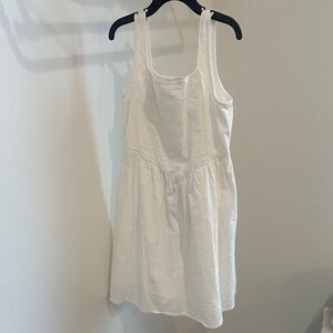 Art Class White Textured dress 10/12